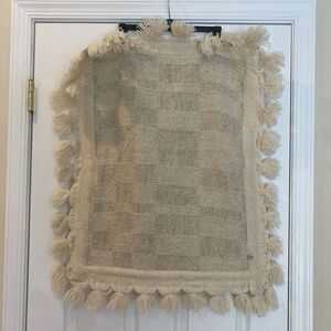 Republic Of Ireland Wool Artisan Tassel Pillowcase Cover